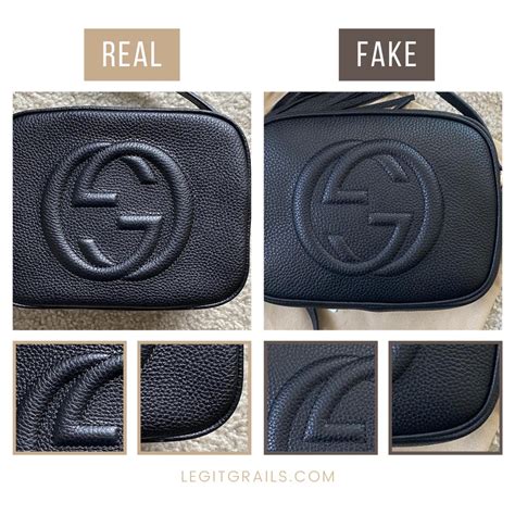 gucci soho leather disco bag real vs fake